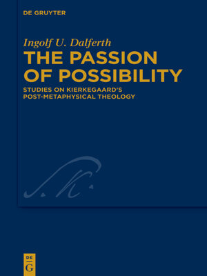 cover image of The Passion of Possibility